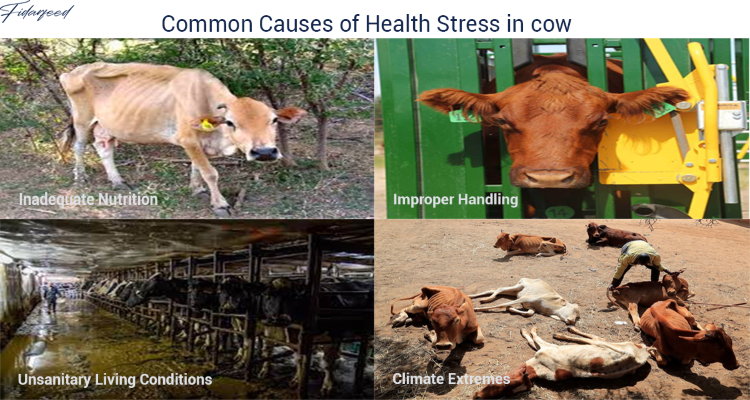 Common Causes of Health Stress in cow